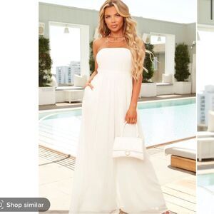 NWT Fashion Nova Summers in Capri Jumpsuit - XL